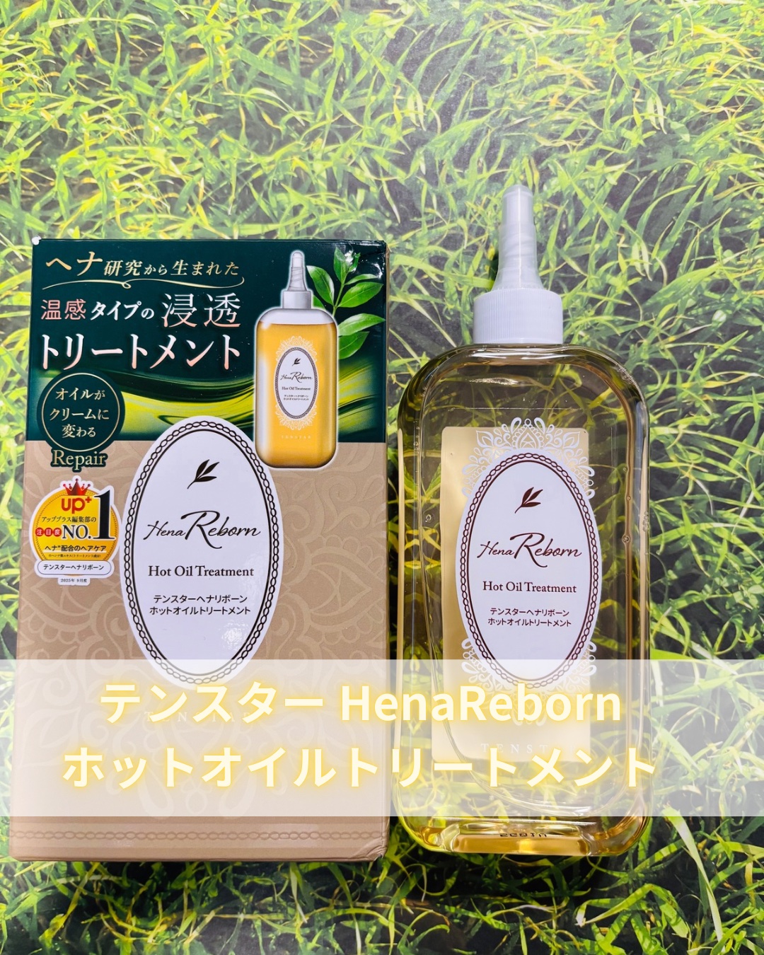 テンスターHenaReborn　ホットオイルトリートメント/テンスターHenaReborn/アウトバストリートメントを使ったクチコミ（1枚目）