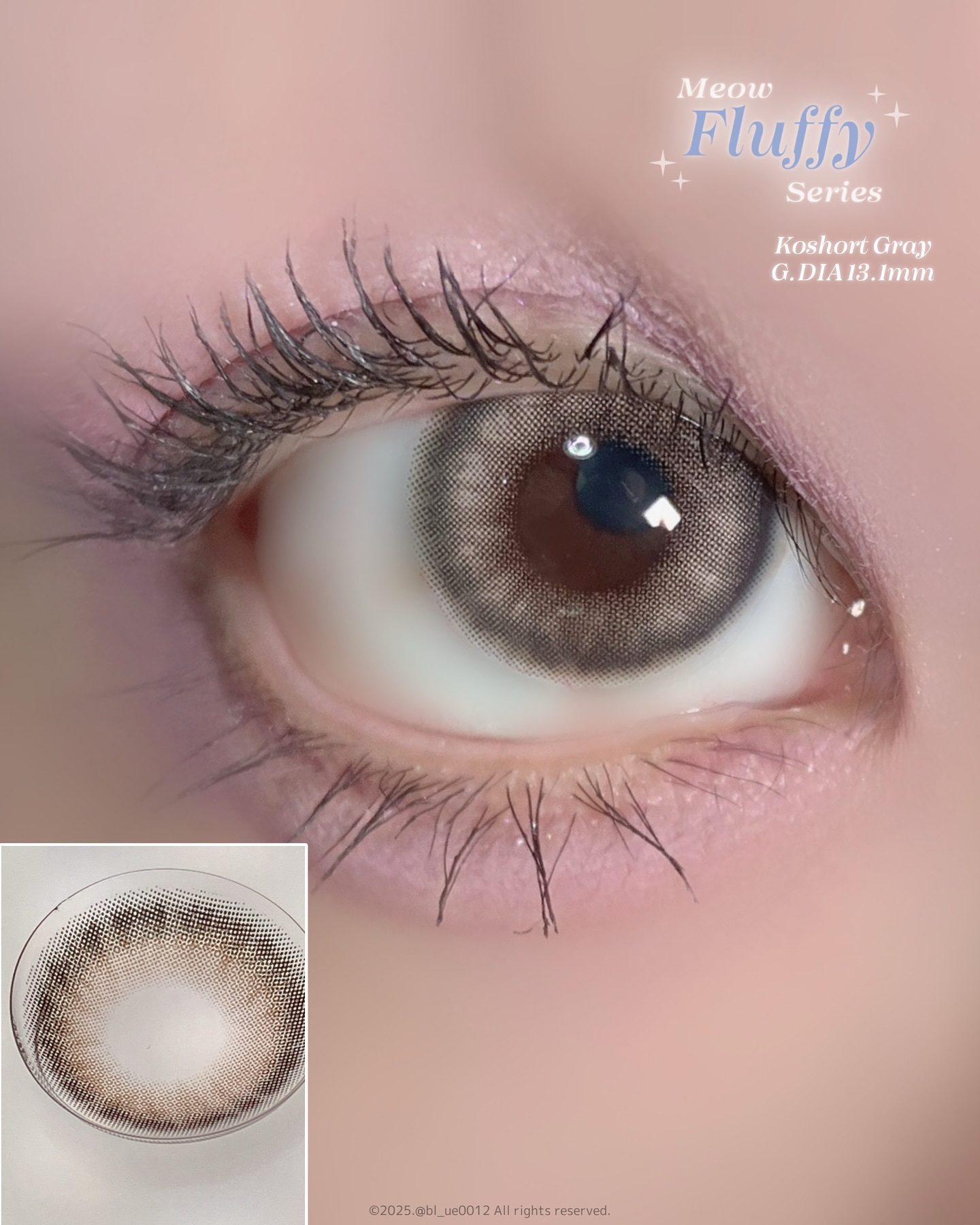 MEOW(ミヤオ) 1month/OLOLA/１ヶ月（１MONTH）カラコンを使ったクチコミ（2枚目）