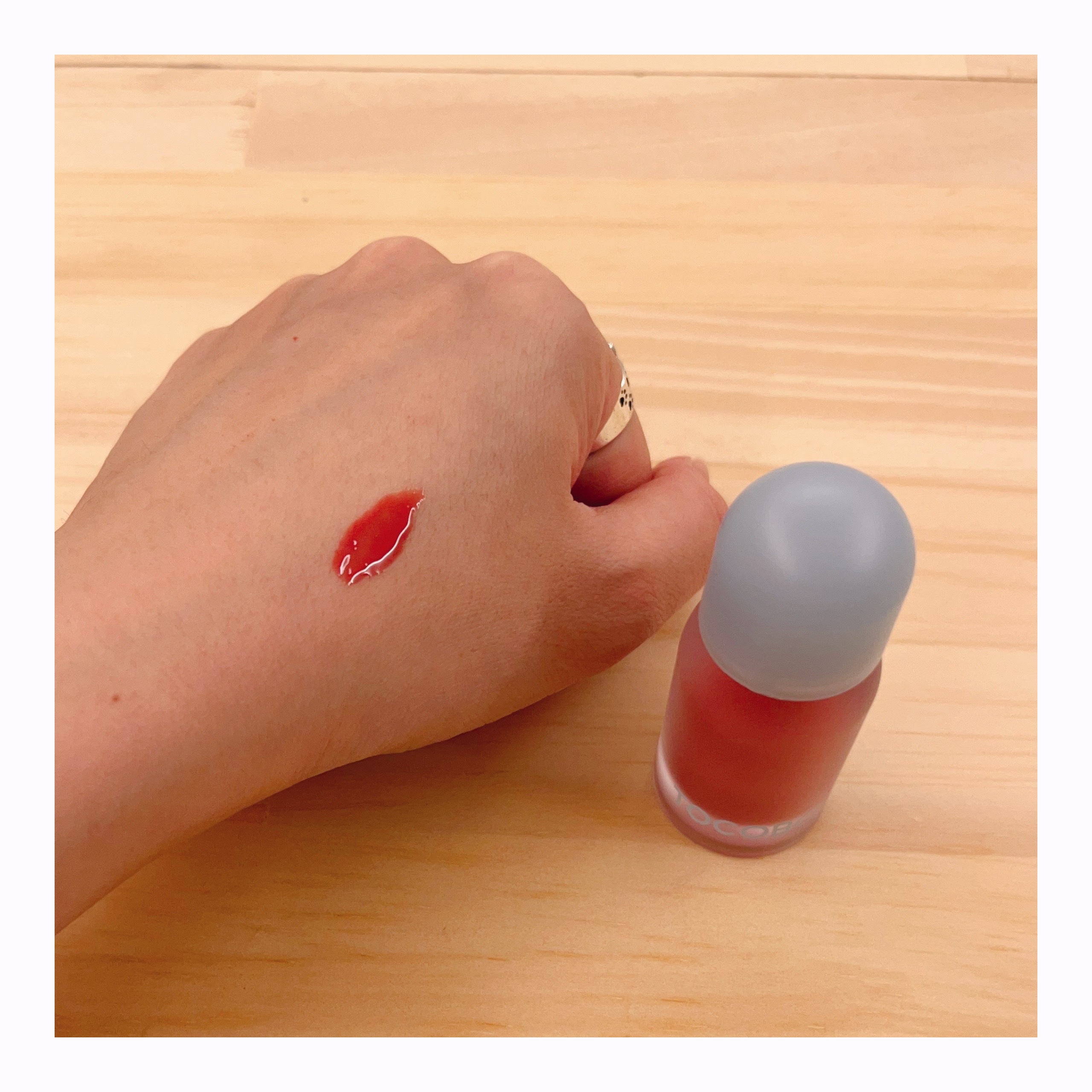 ジューシーベリープランピングリップオイル/TOCOBO/リップグロスを使ったクチコミ（3枚目）