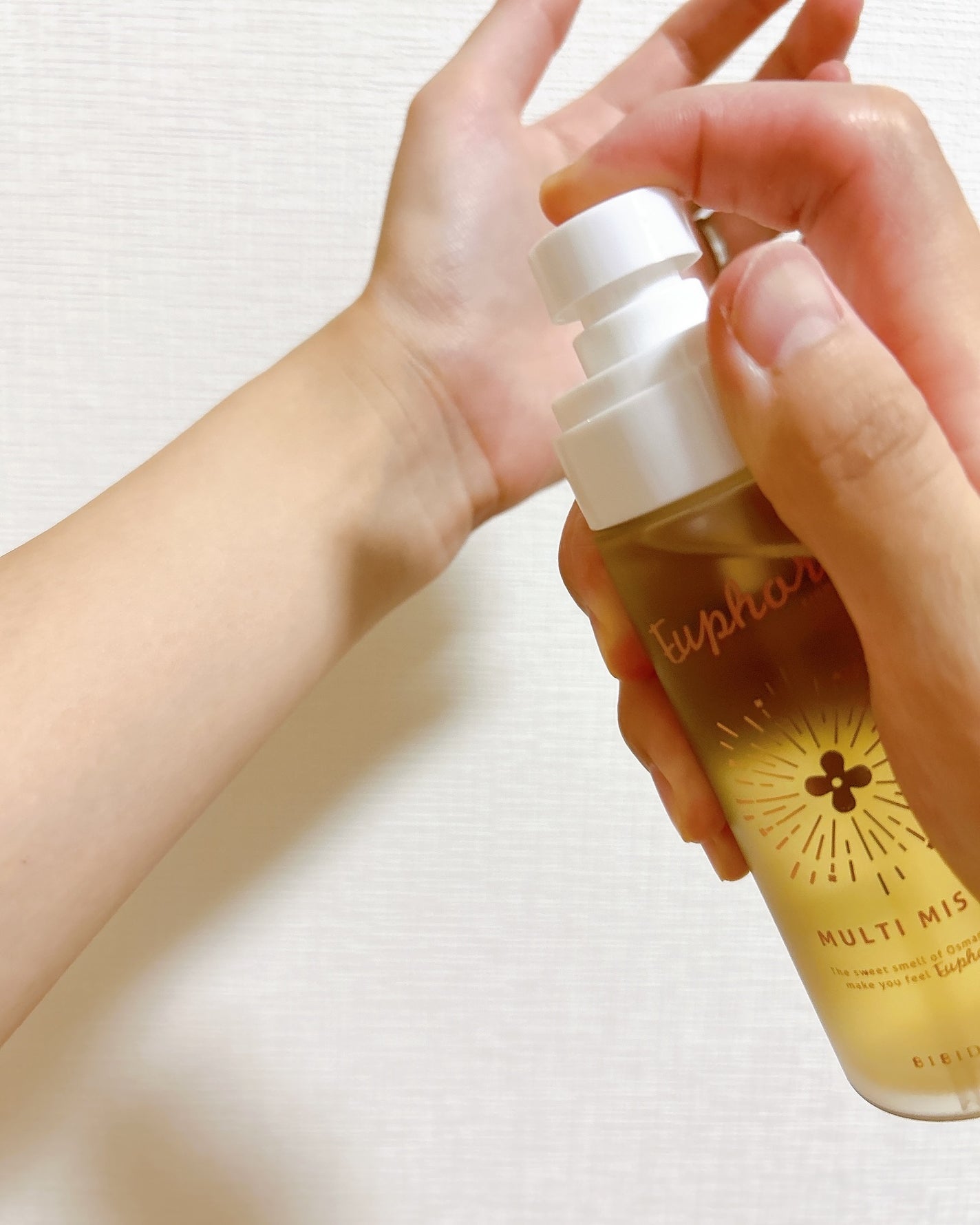 ユーフォリア・キンモクセイ マルチミスト/BIBIDAY/ミスト状化粧水を使ったクチコミ(3枚目)
