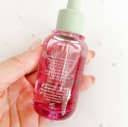 Pink Guava Glutathione Blemish Serum/BeginS by JUNGSAEMMOOL/美容液を使ったクチコミ(3枚目)