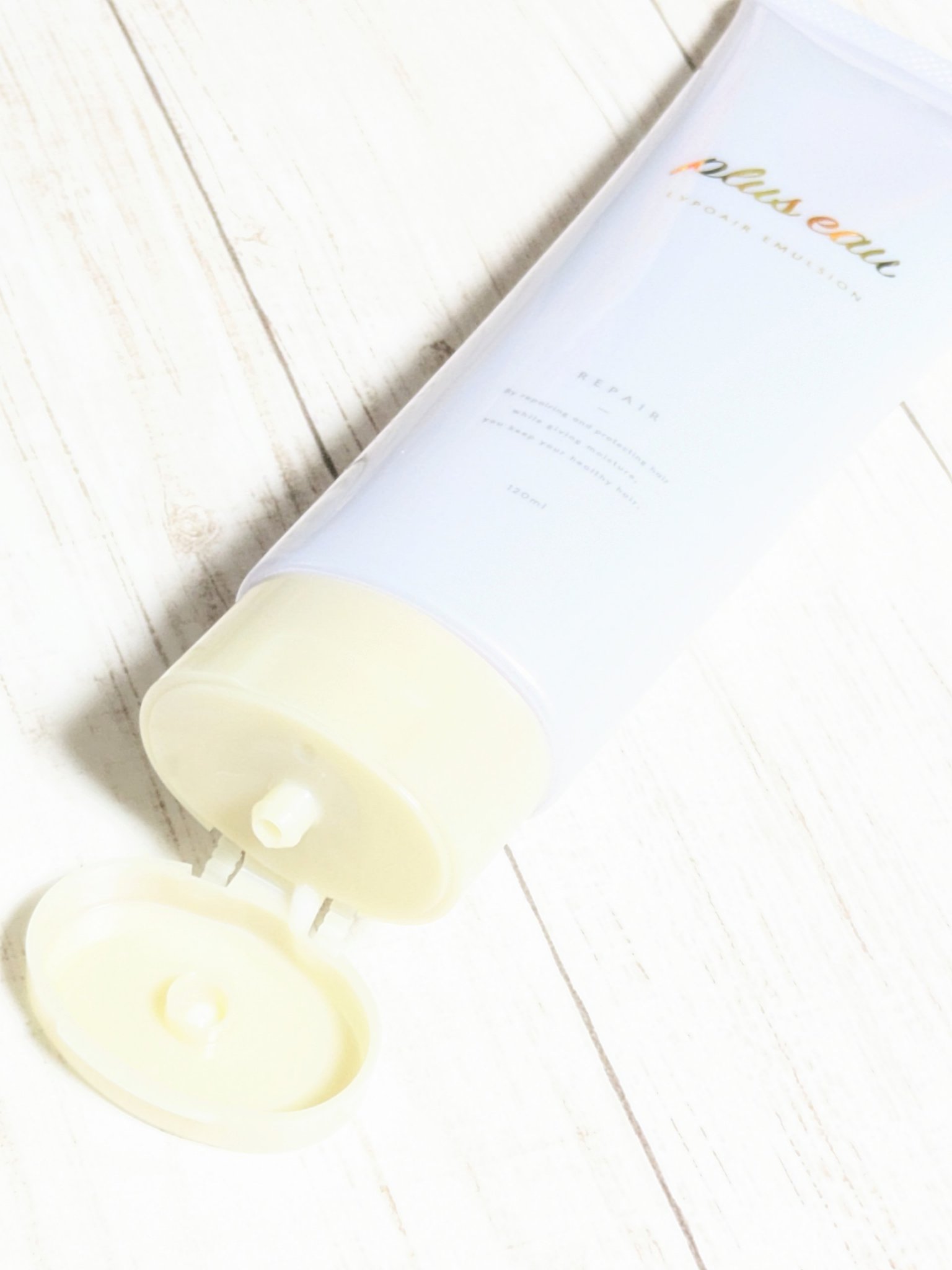 プリュスオー リポアエマルジョン/plus eau/アウトバストリートメントを使ったクチコミ（2枚目）