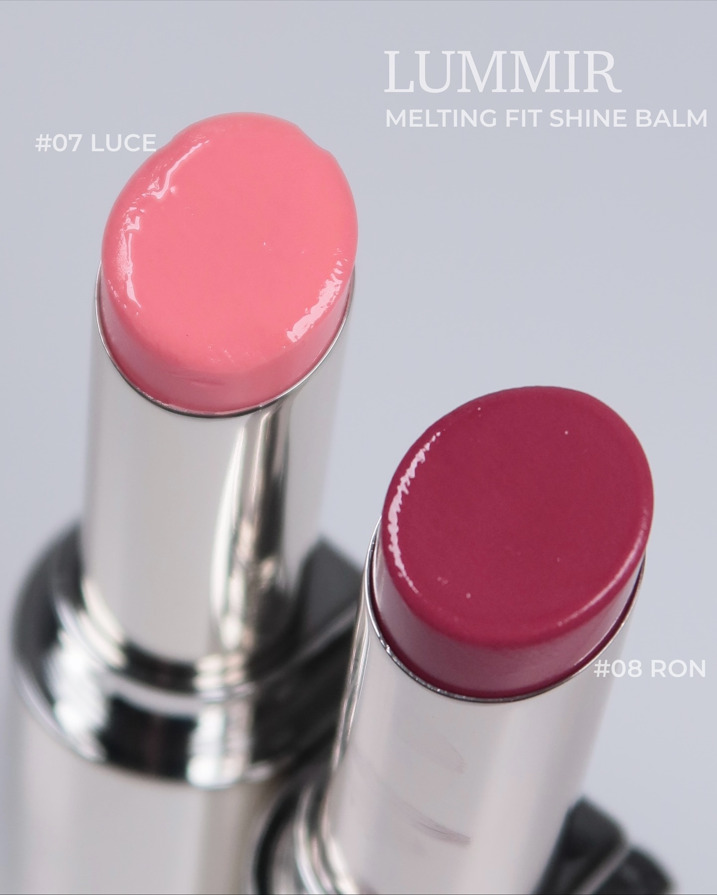 MELTING FIT SHINE BALM/Lummir/口紅を使ったクチコミ（2枚目）