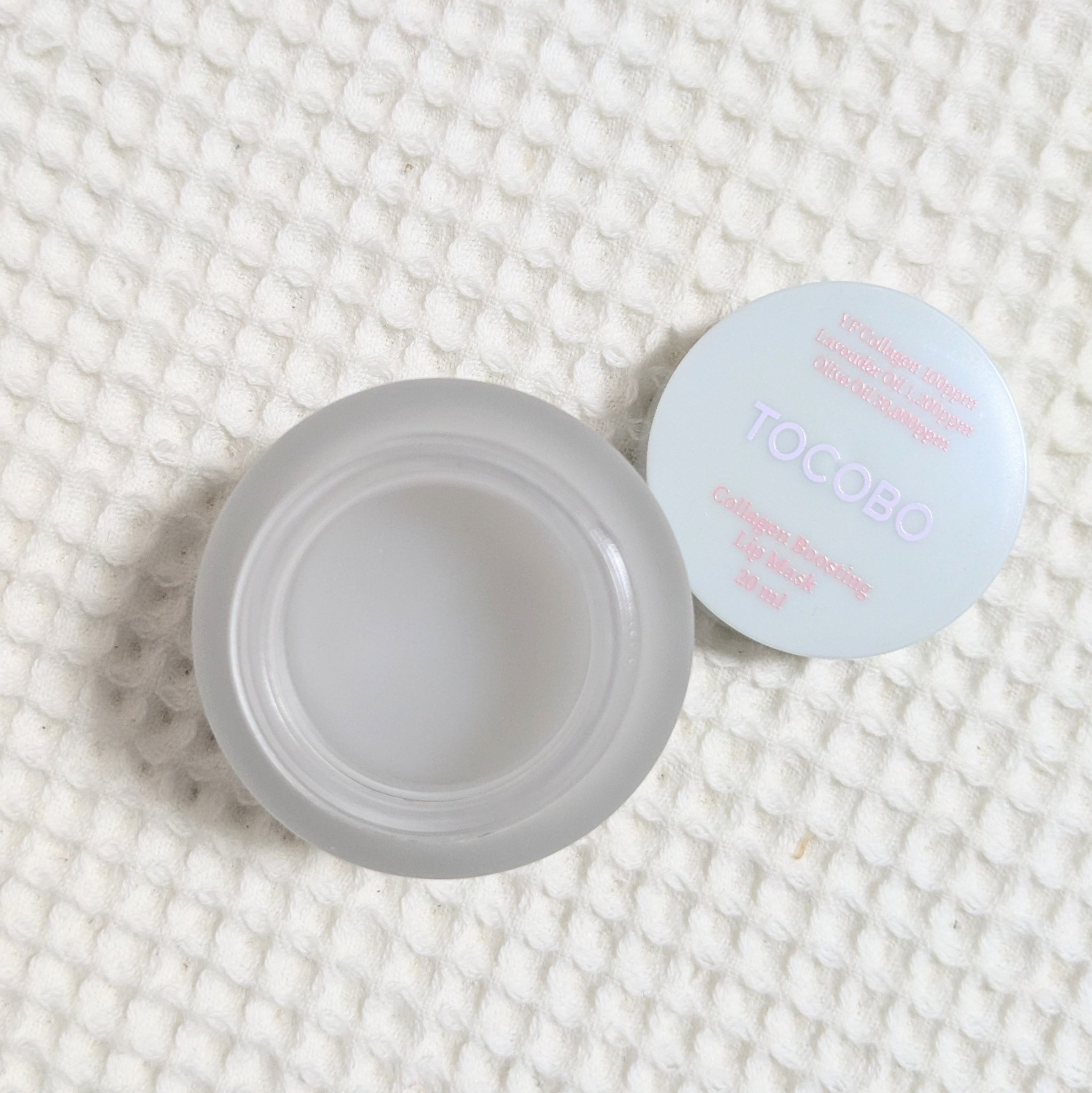 コラーゲンブースティングリップマスク/TOCOBO/リップマスクを使ったクチコミ（3枚目）