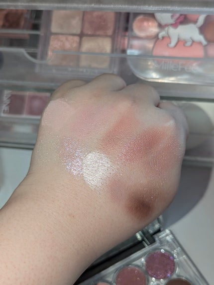 ライトオンアイズシャドウパレット/ルミル/アイシャドウパレットを使ったクチコミ(7枚目)