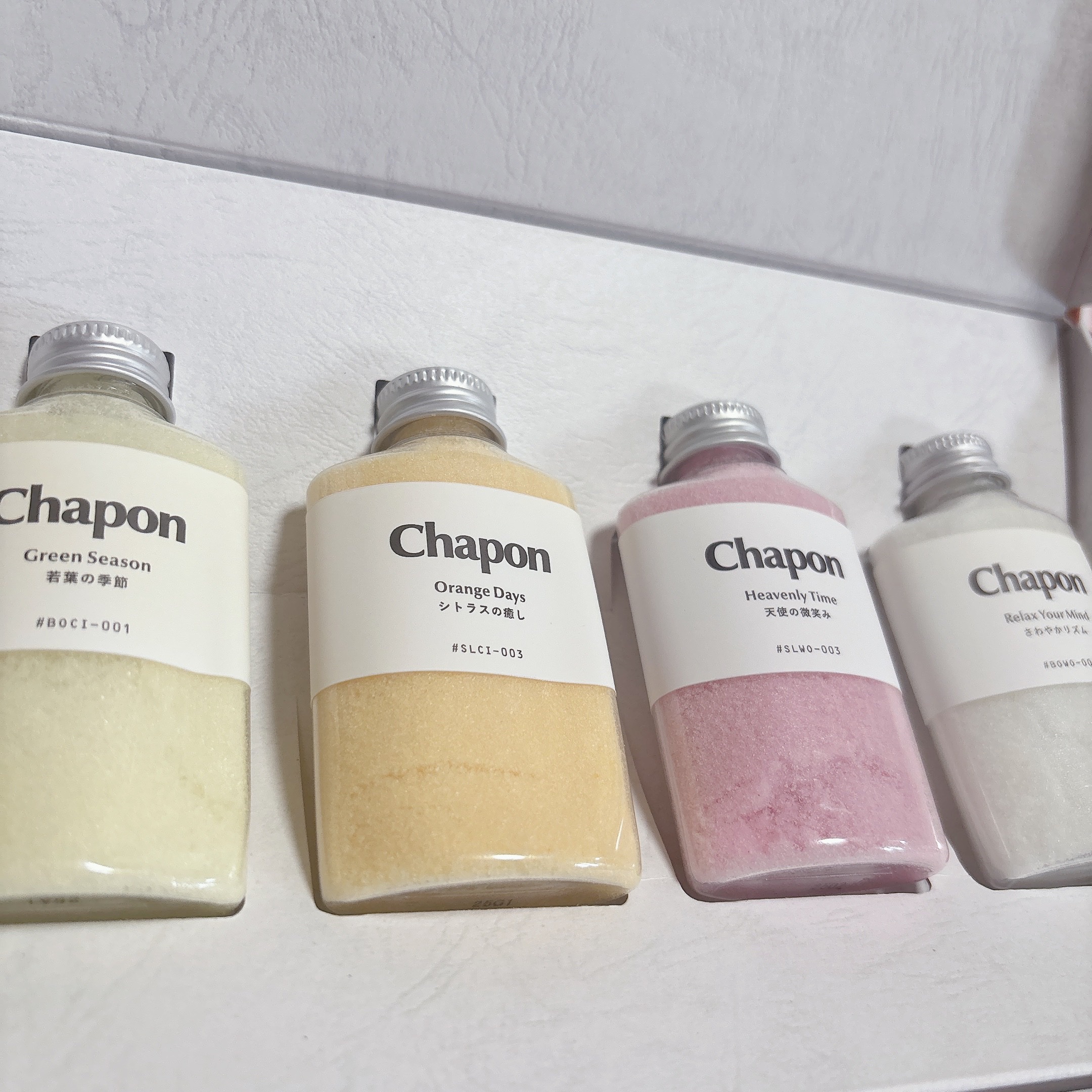 香りで「ととのう」セルフケアバスソルト Chapon/Chapon/無機塩系入浴剤を使ったクチコミ（1枚目）