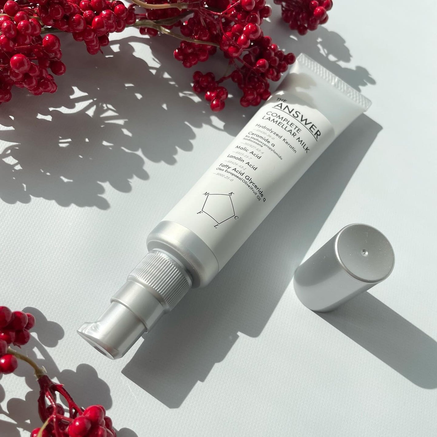 THE ANSWER コンプリートラメラミルク/THE ANSWER/ヘアミルクを使ったクチコミ(5枚目)