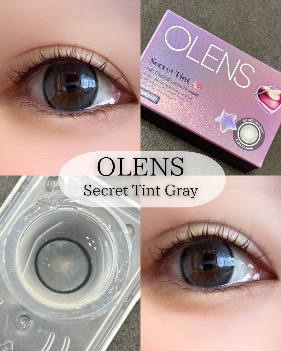 secret tint/OLENS/１ヶ月（１MONTH）カラコンを使ったクチコミ（3枚目）