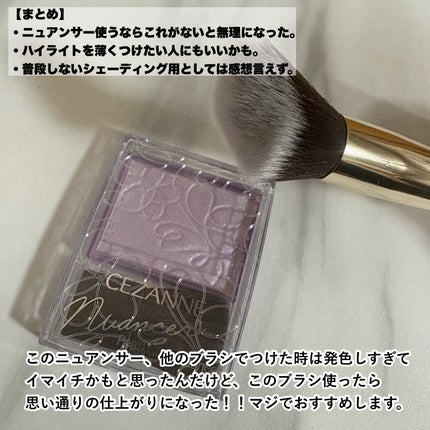 コントアメイクアップブラシ /ロージーローザ/メイクブラシを使ったクチコミ(6枚目)
