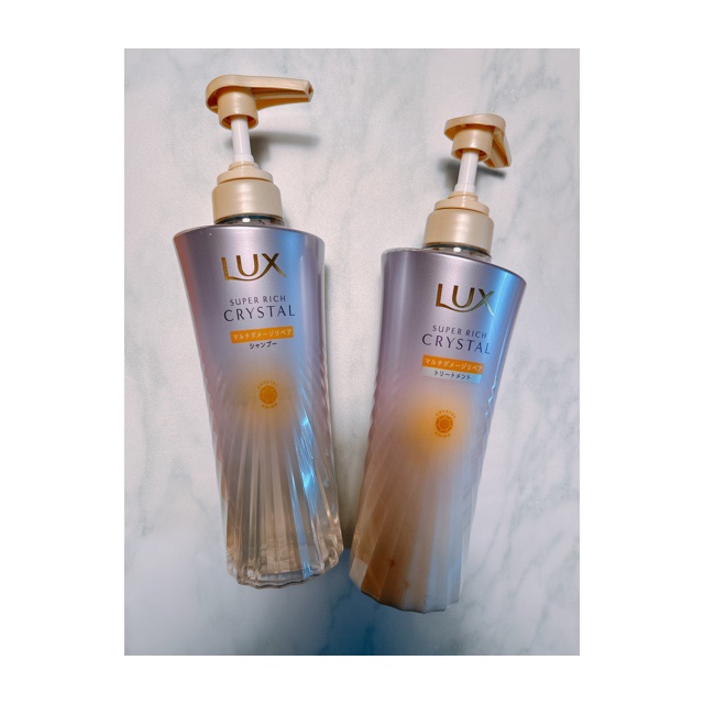 ラックス スーパーリッチクリスタル マルチダメージリペア ヘアオイル/LUX/ヘアオイルを使ったクチコミ（1枚目）