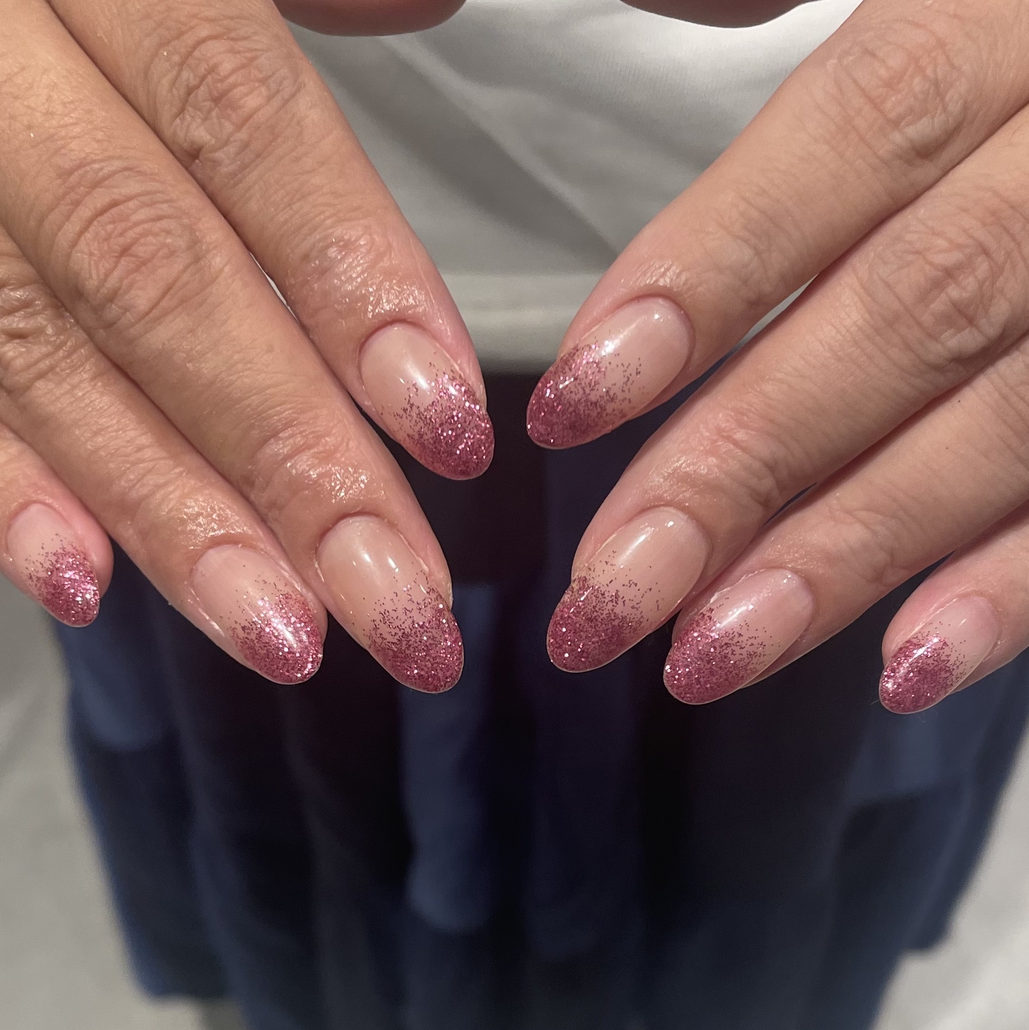 #ネイル,#ジェルネイル,#ラメグラネイル,#ピンクネイルのネイルデザイン