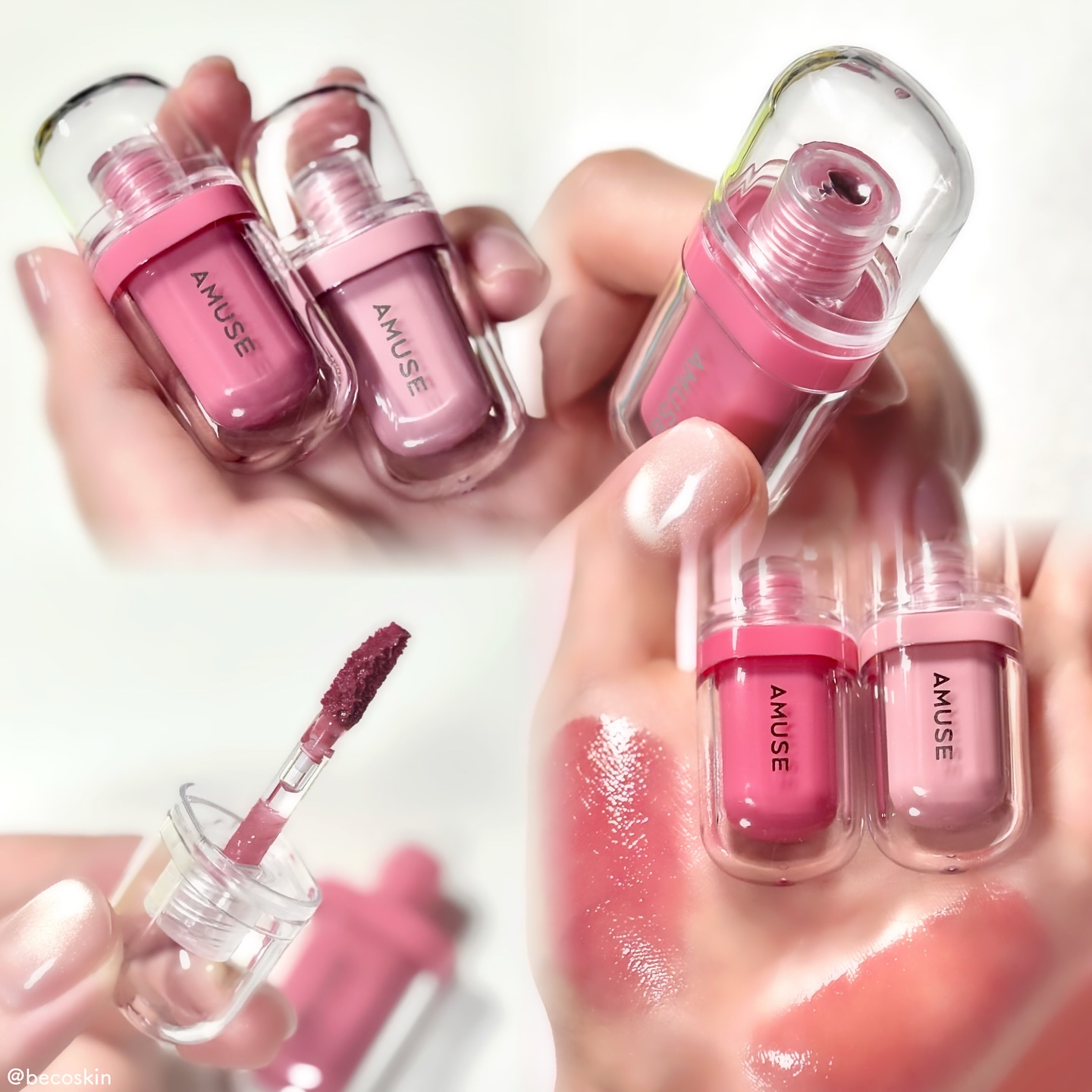 デューティントミニデュオ/AMUSE/リップティントを使ったクチコミ（2枚目）