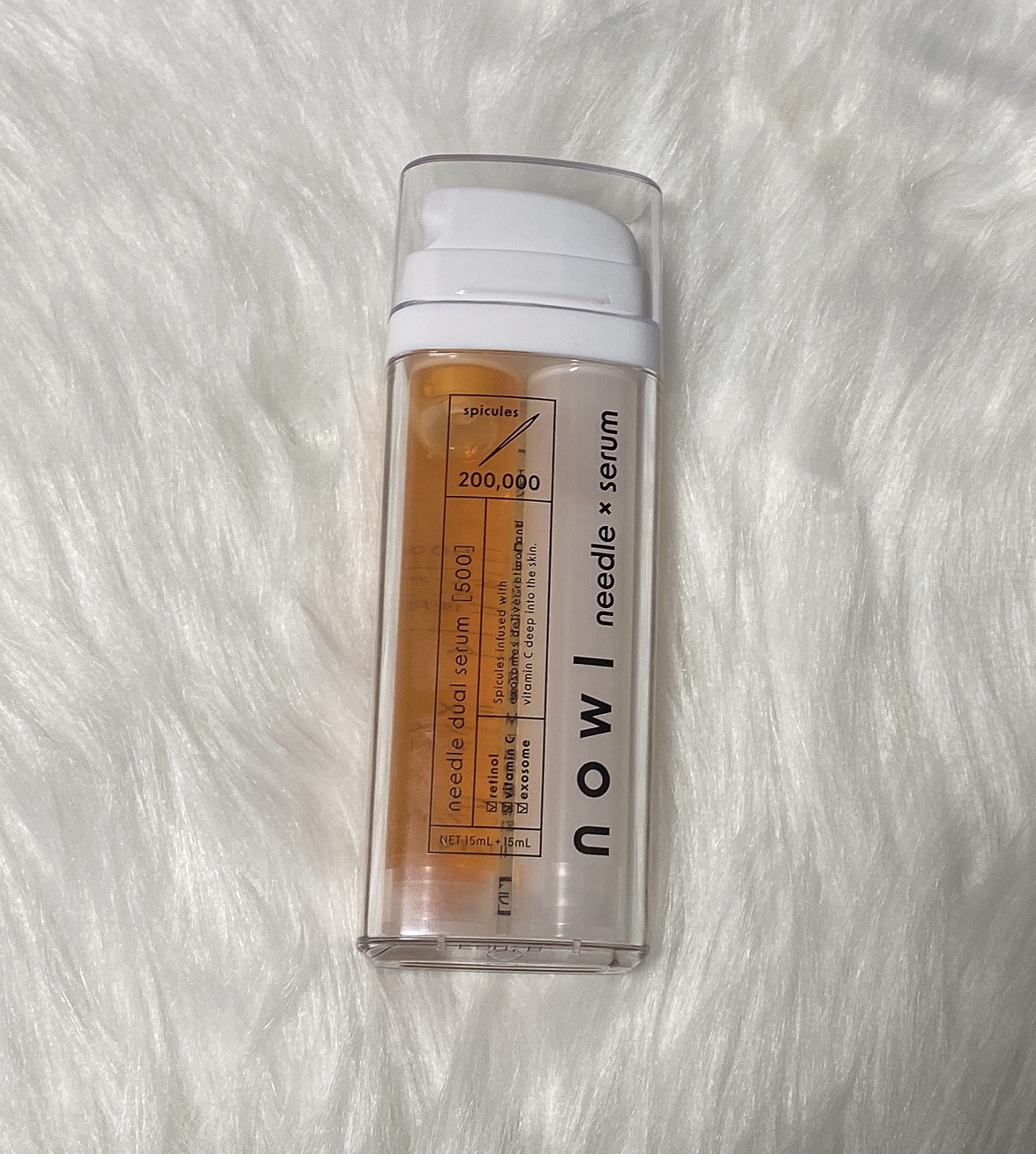 ニードルデュアルセラム/NOWL/美容液を使ったクチコミ（2枚目）