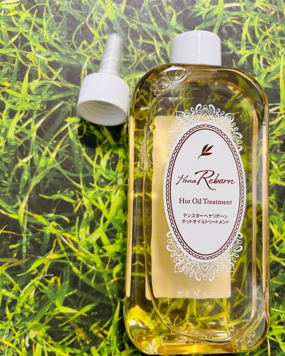 テンスターHenaReborn　ホットオイルトリートメント/テンスターHenaReborn/アウトバストリートメントを使ったクチコミ（3枚目）