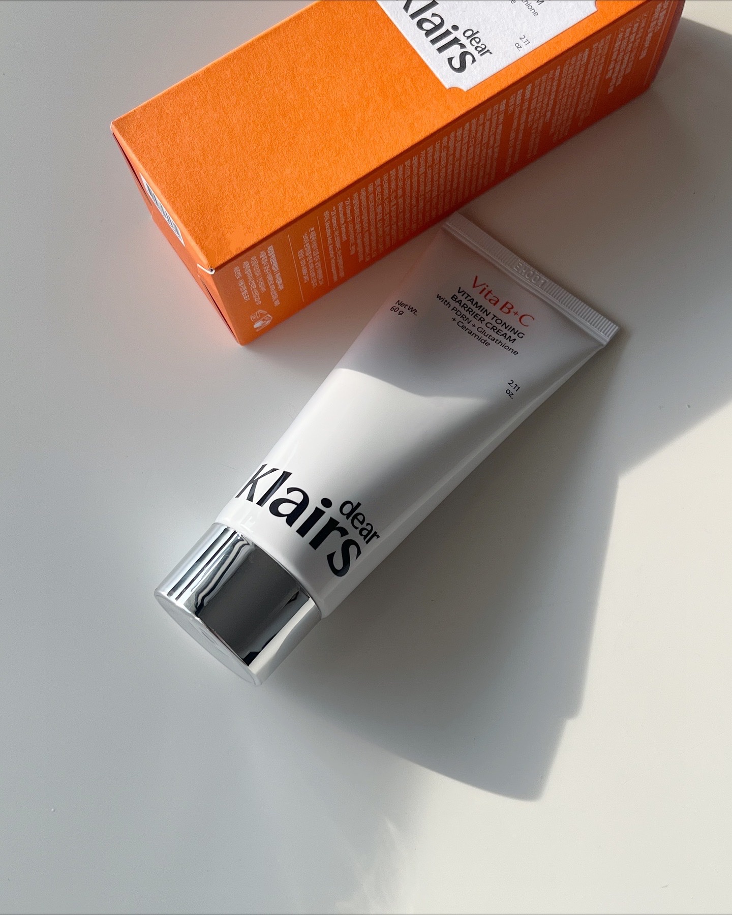 PDRN ビタグル バリアクリーム/Klairs/フェイスクリームを使ったクチコミ（2枚目）