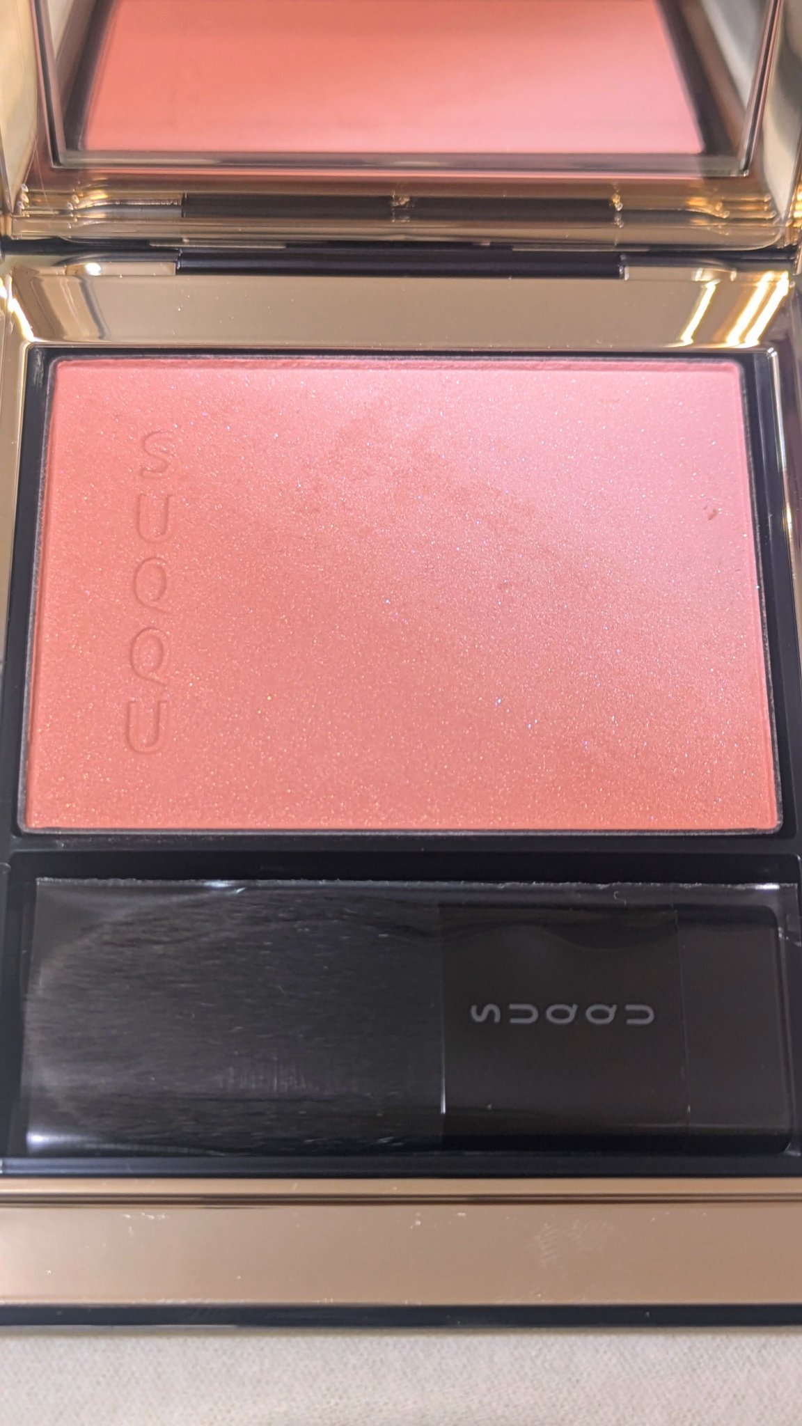 ブラーリング カラー ブラッシュ/SUQQU/パウダーチークを使ったクチコミ（1枚目）