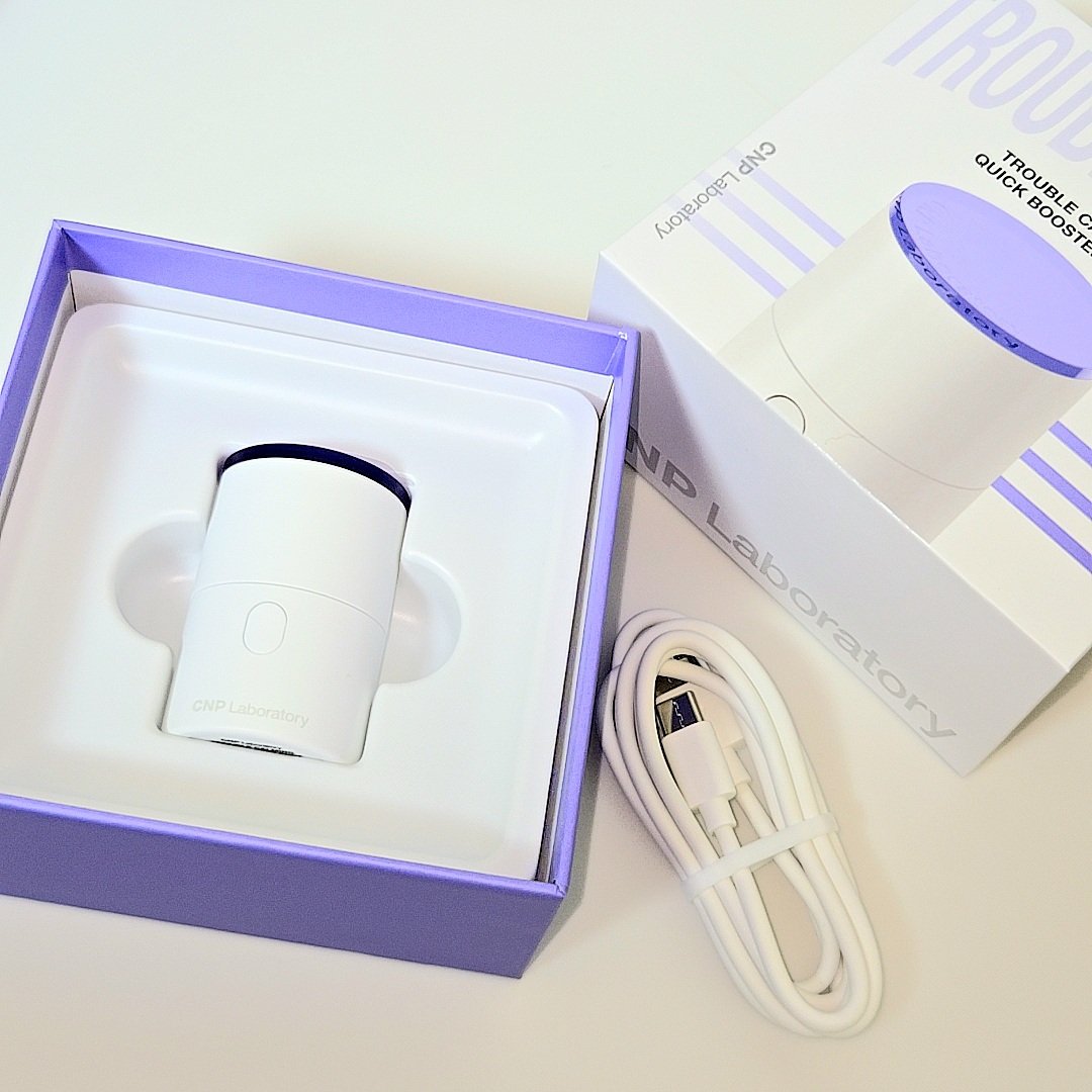 トラブルカーミングクイックブースターショット/CNP Laboratory/美顔器・マッサージを使ったクチコミ（2枚目）