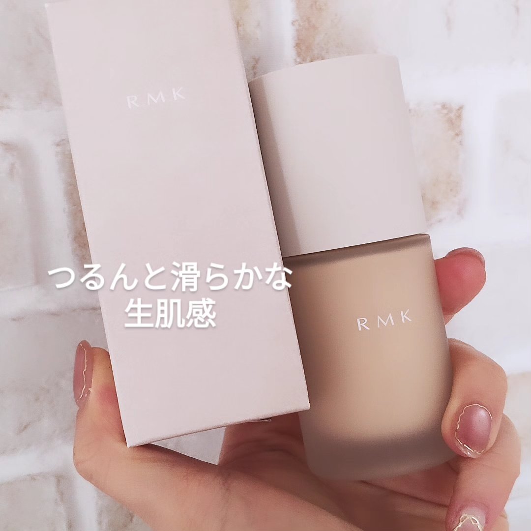 RMK リクイドファンデーション フローレスカバレッジ/RMK/リキッドファンデーションを使ったクチコミ（1枚目）