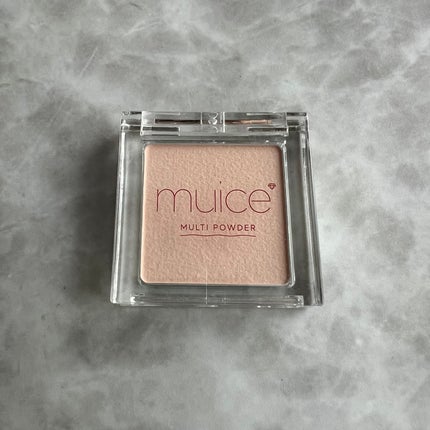 スポットメンテパウダー/muice/プレストパウダーを使ったクチコミ(1枚目)