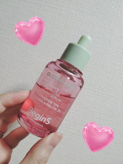 Pink Guava Glutathione Blemish Serum/BeginS by JUNGSAEMMOOL/美容液を使ったクチコミ(1枚目)