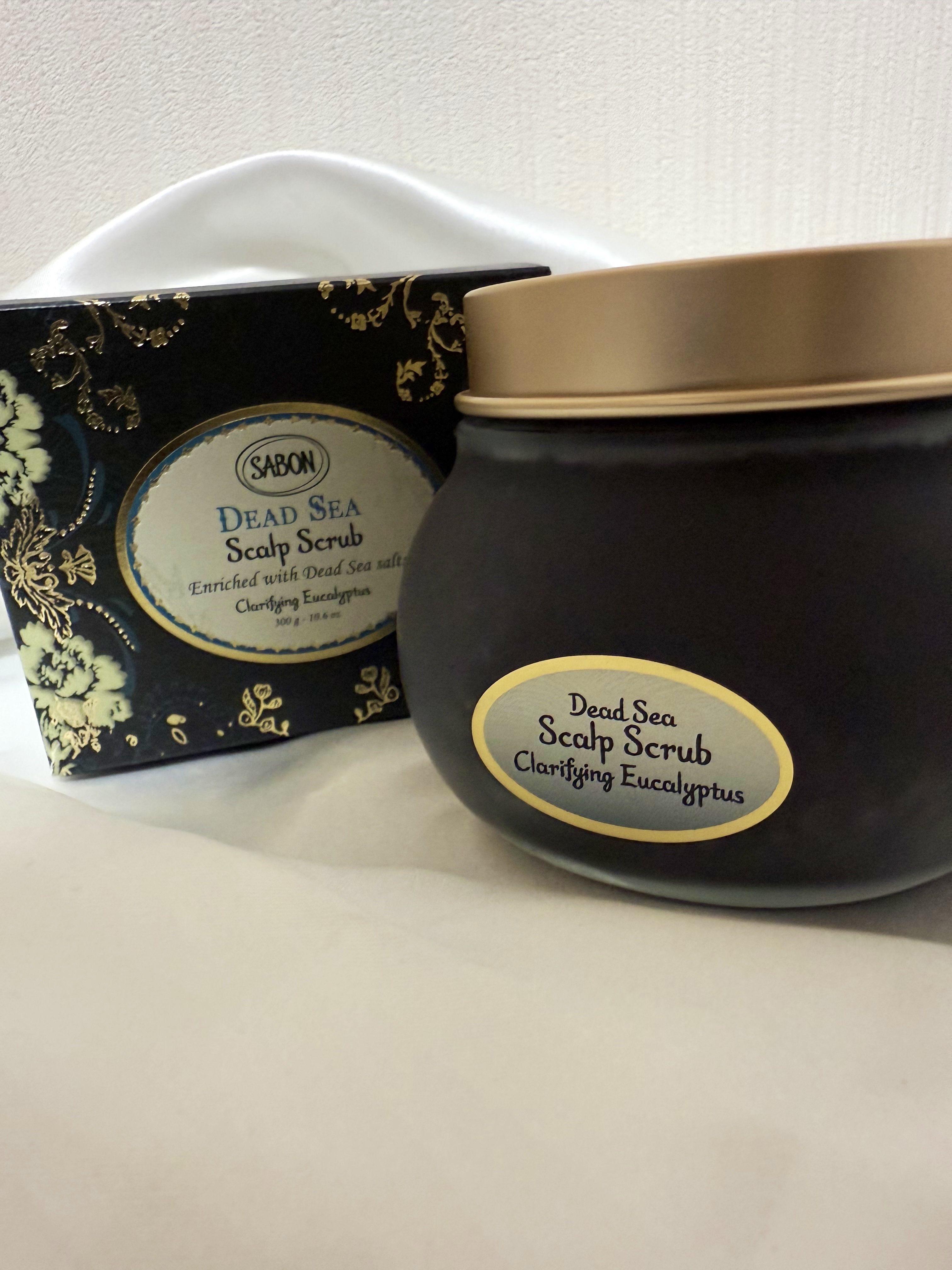 ヘッドスクラブ クラリファイング ガラスジャー（300g）/SABON/ヘッドスクラブを使ったクチコミ（1枚目）