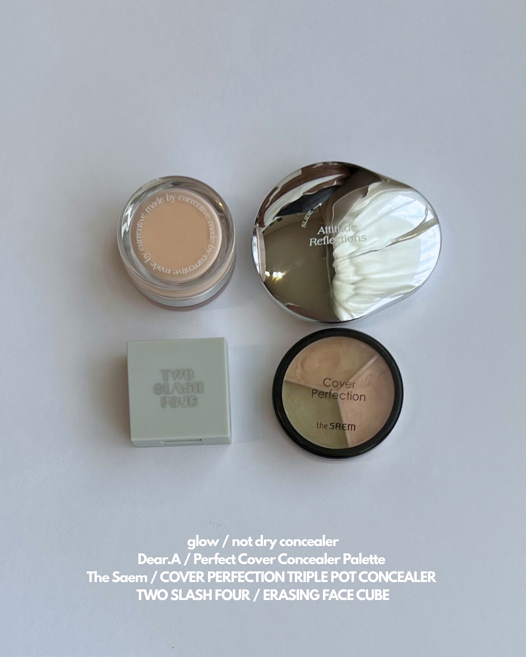 パーフェクトカバー コンシーラーパレット/Dear.A/パレットコンシーラーを使ったクチコミ（2枚目）