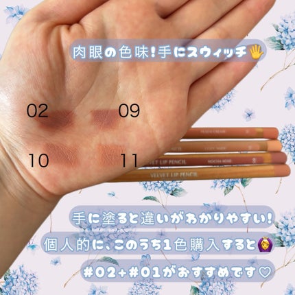 ベルベットリップライナー 002 ピーチベージュ/CLIO/リップライナーの画像