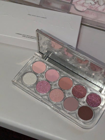 ライトオンアイズシャドウパレット/ルミル/アイシャドウパレットを使ったクチコミ(4枚目)