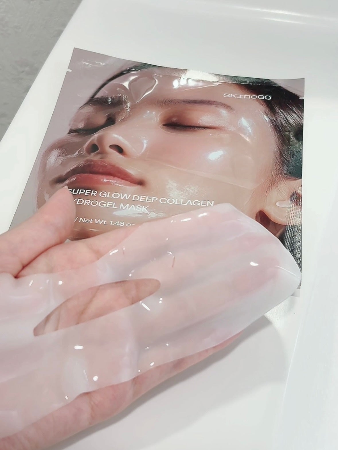 SUPER GLOW DEEP COLLAGEN BUBBLE SERUM/SKINEGO/美容液を使ったクチコミ(5枚目)