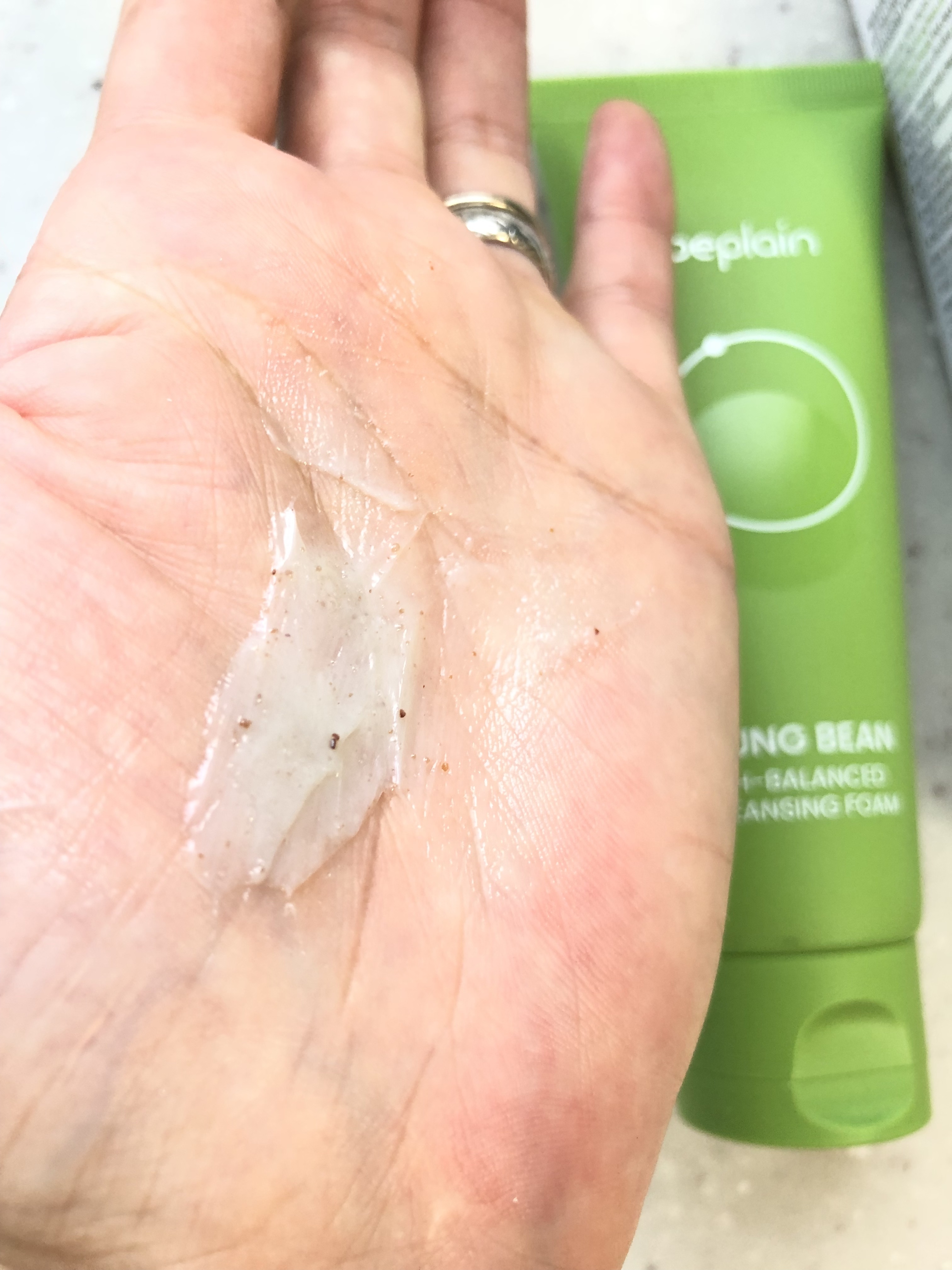 緑豆弱酸性洗顔フォーム/beplain/洗顔フォームを使ったクチコミ（3枚目）