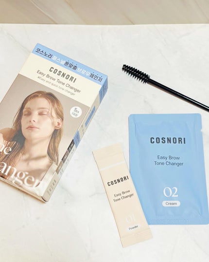 イージーブロウトーンチェンジャー/COSNORI/その他アイブロウを使ったクチコミ(4枚目)