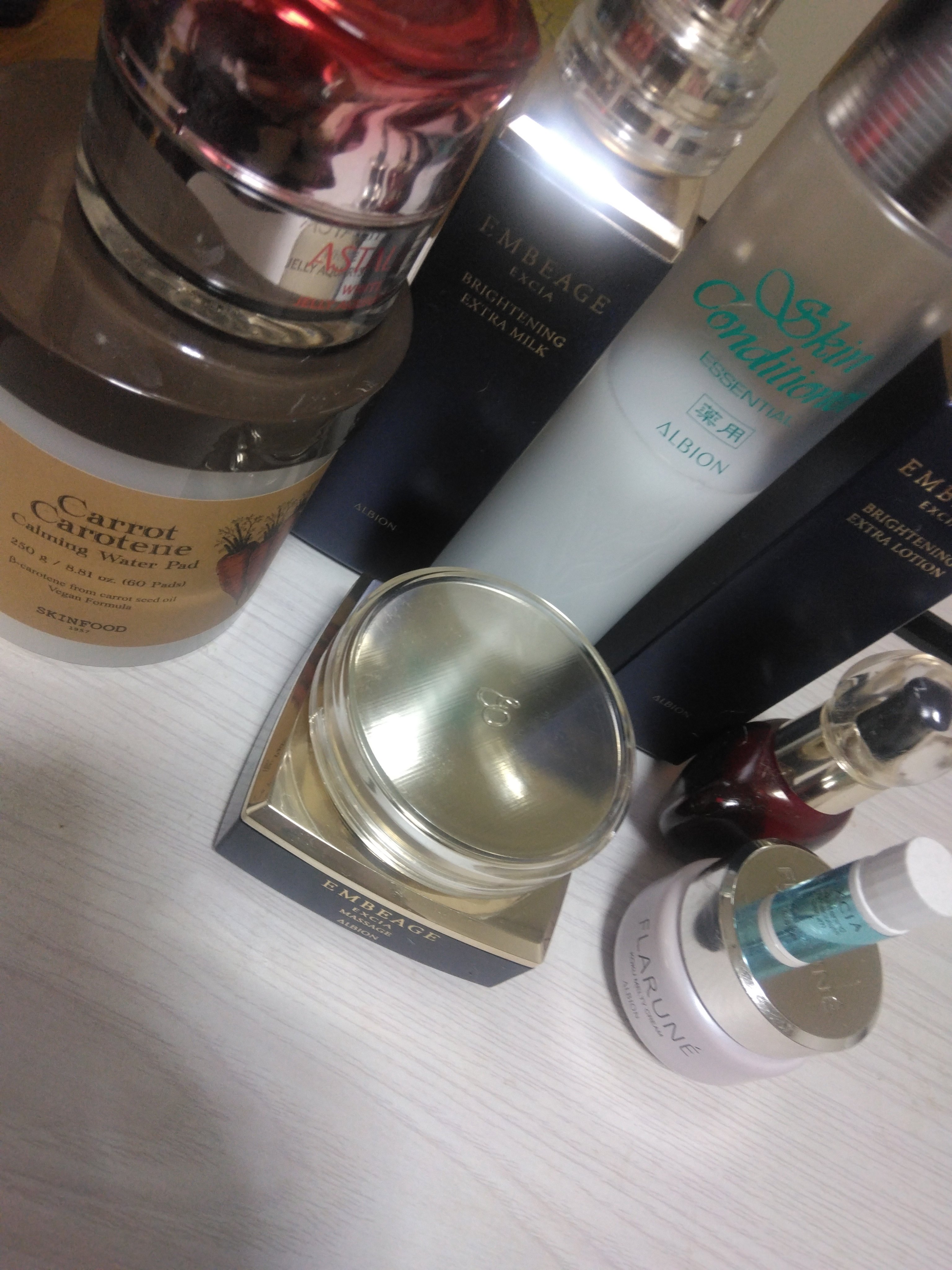 エクシア アンベアージュ マッサージ/ALBION/洗い流すパック・マスクを使ったクチコミ（1枚目）