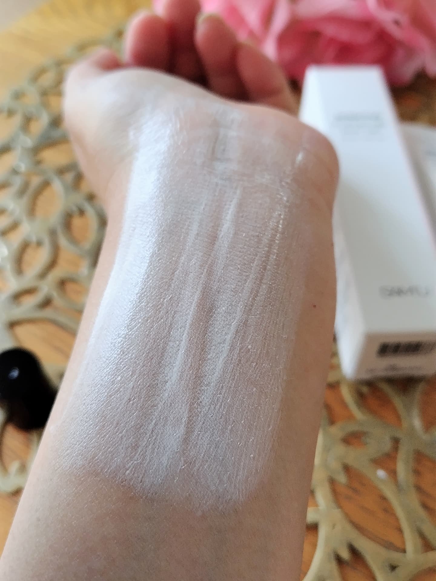 センシティブピュア＆ピュアスキンティント/SAM'U/化粧下地を使ったクチコミ（3枚目）