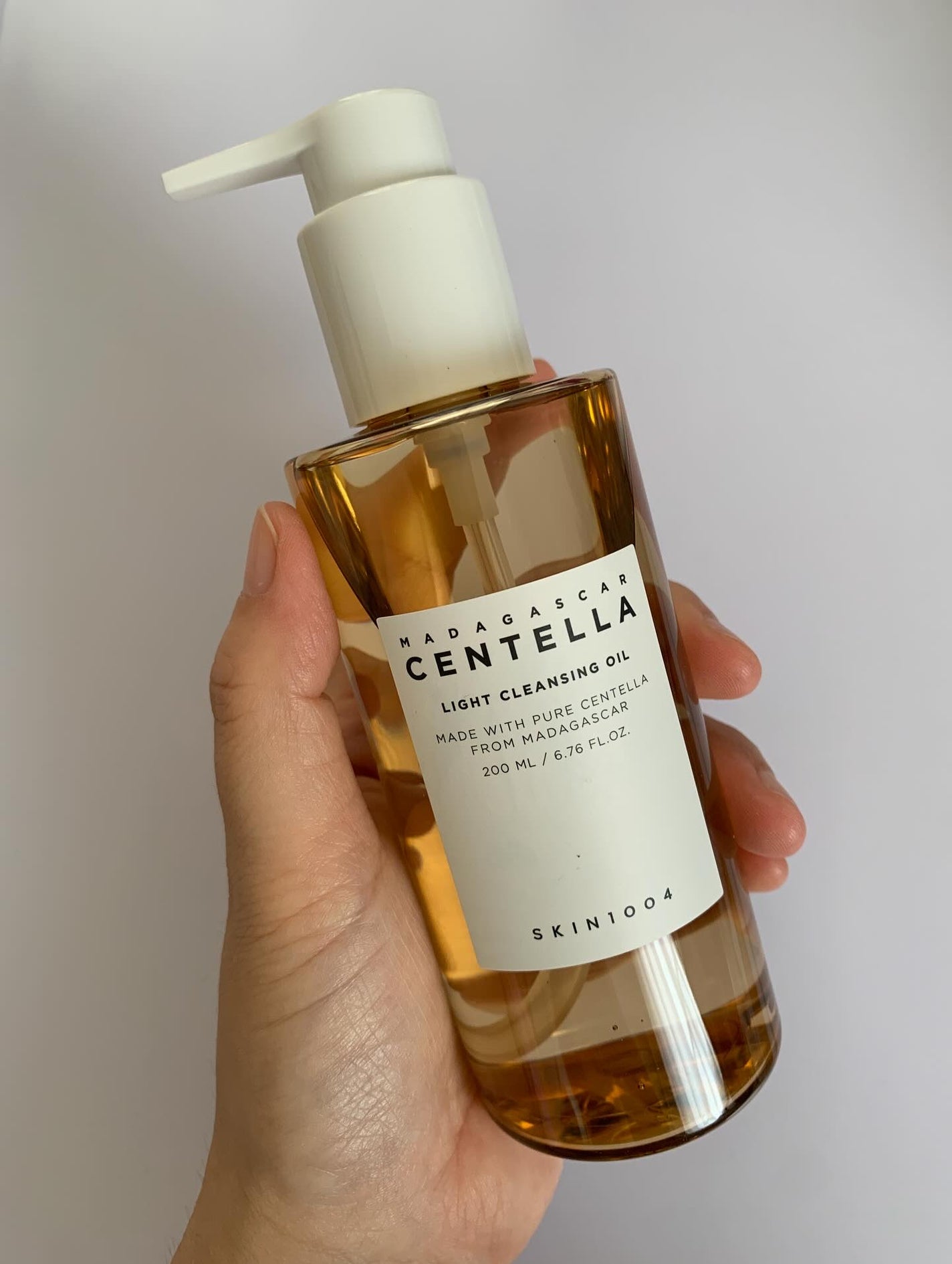 センテラ ライトクレンジングオイル/SKIN1004/オイルクレンジングを使ったクチコミ(4枚目)