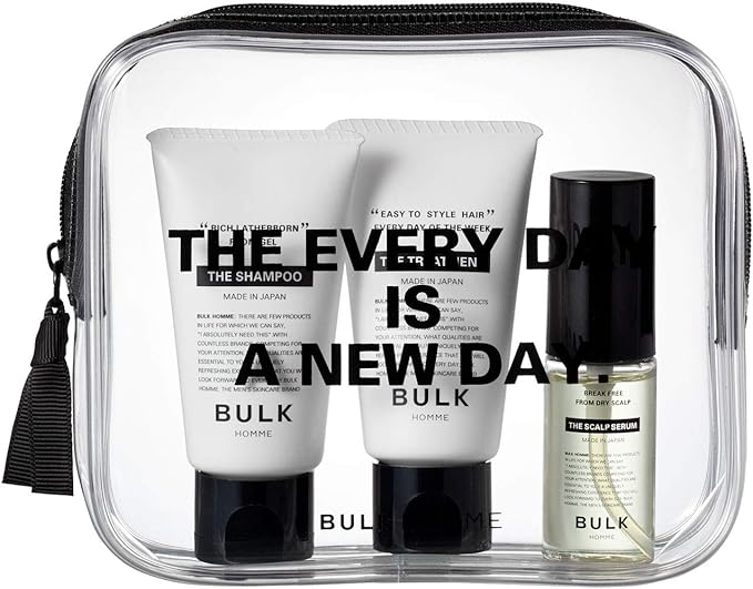 BULK HOMME ザ トラベルセット フォーヘアケア