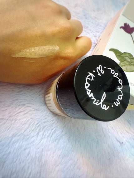 キスミレ ファンデーション クリーム/ワトゥサ/クリーム・エマルジョンファンデーションを使ったクチコミ(3枚目)