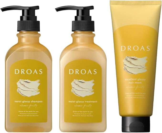 DROAS ドロアス モイストグロッシークレイヘアマスクセット