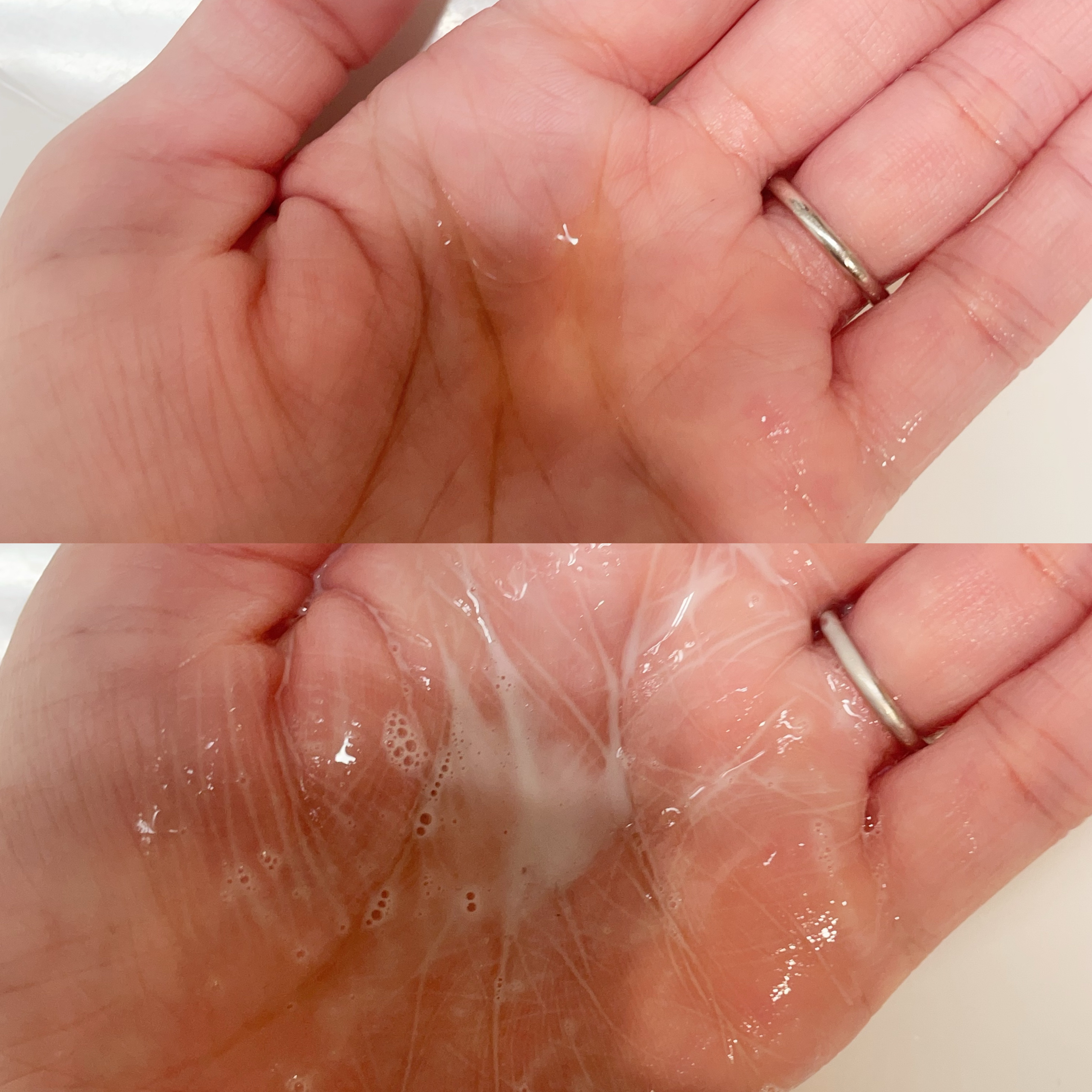 アーモンド モイスチャライジングシャワーオイル/L'OCCITANE/ボディソープを使ったクチコミ（2枚目）