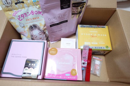 ちあこ on LIPS 「LIPS購入品!!またもやフェイスパック爆買い😂朝夜使ってると..」(1枚目)