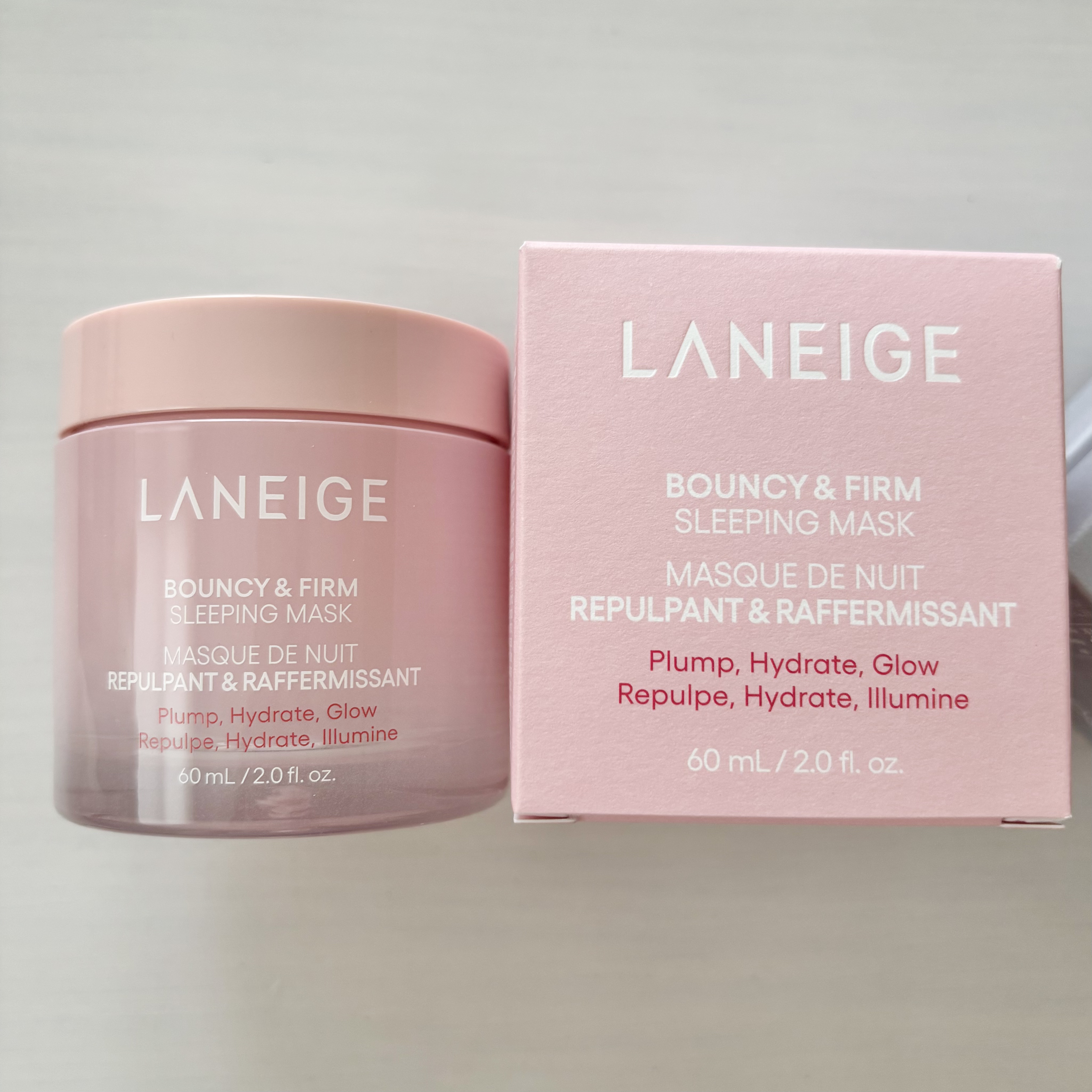 バウンシースリーピングマスク/LANEIGE/フェイスクリームを使ったクチコミ（2枚目）