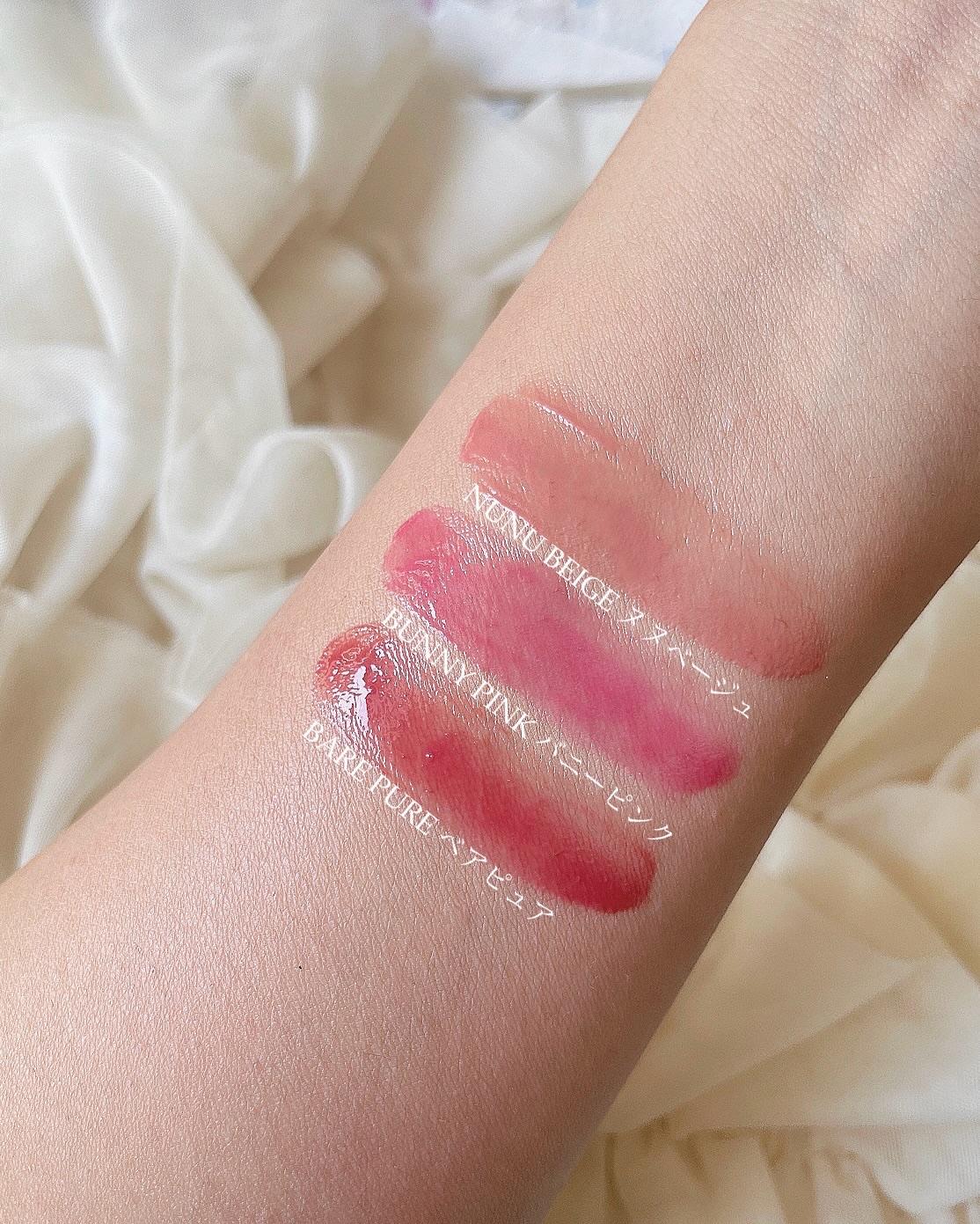 MELTING CHANGE PLUMPING BALM/keybo/口紅を使ったクチコミ（3枚目）