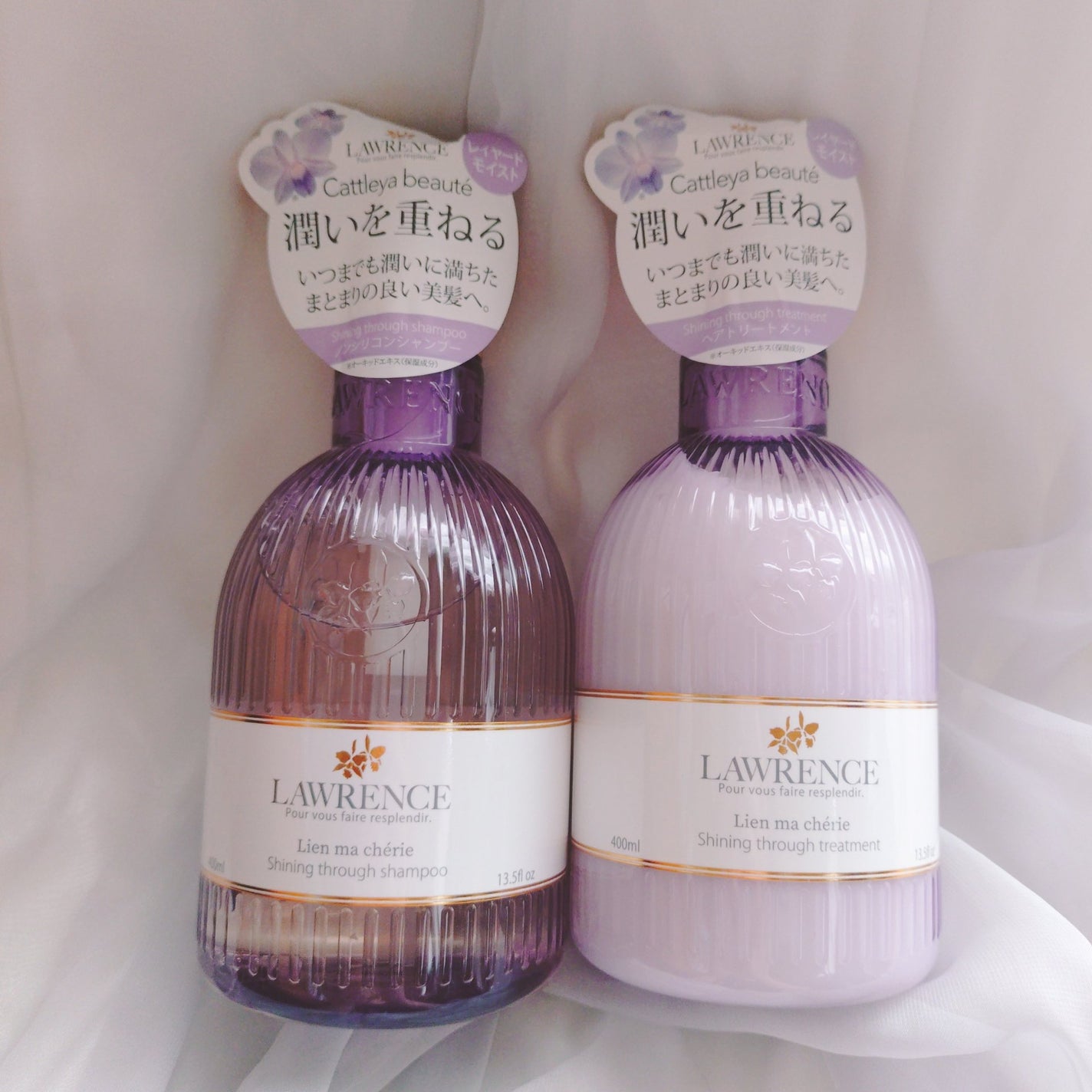 ロウレンス シャイニングスルーシャンプー/トリートメント リアンマシェリ(レイヤードモイストタイプ)/ロウレンス /市販シャンプーを使ったクチコミ(1枚目)