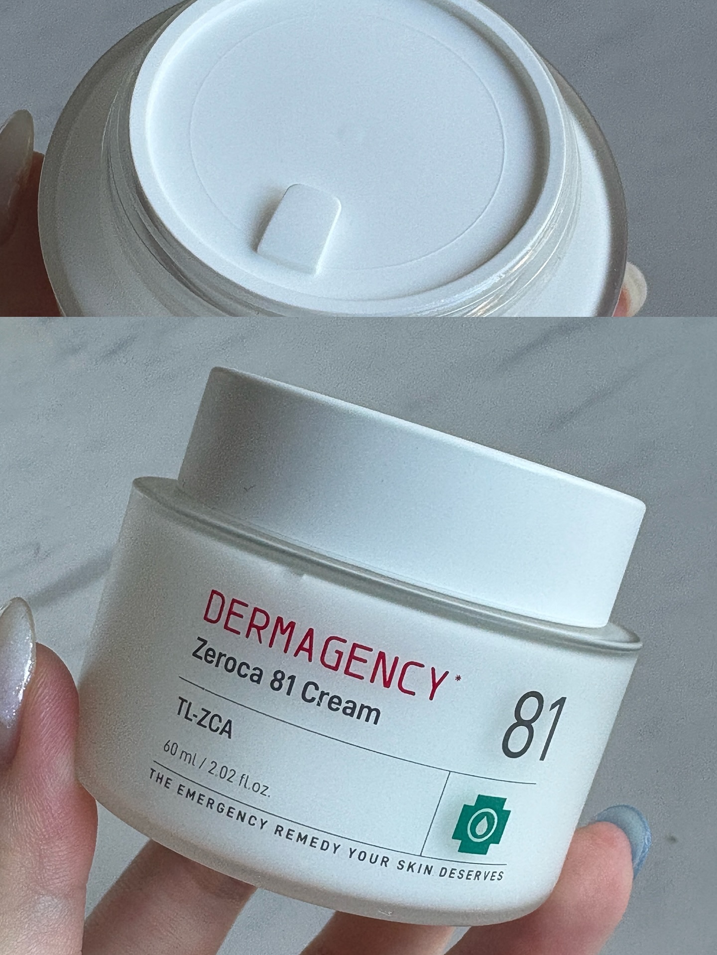 ダーマジェンシー ゼロカ81 クリーム/DERMAGENCY/フェイスクリームを使ったクチコミ（2枚目）