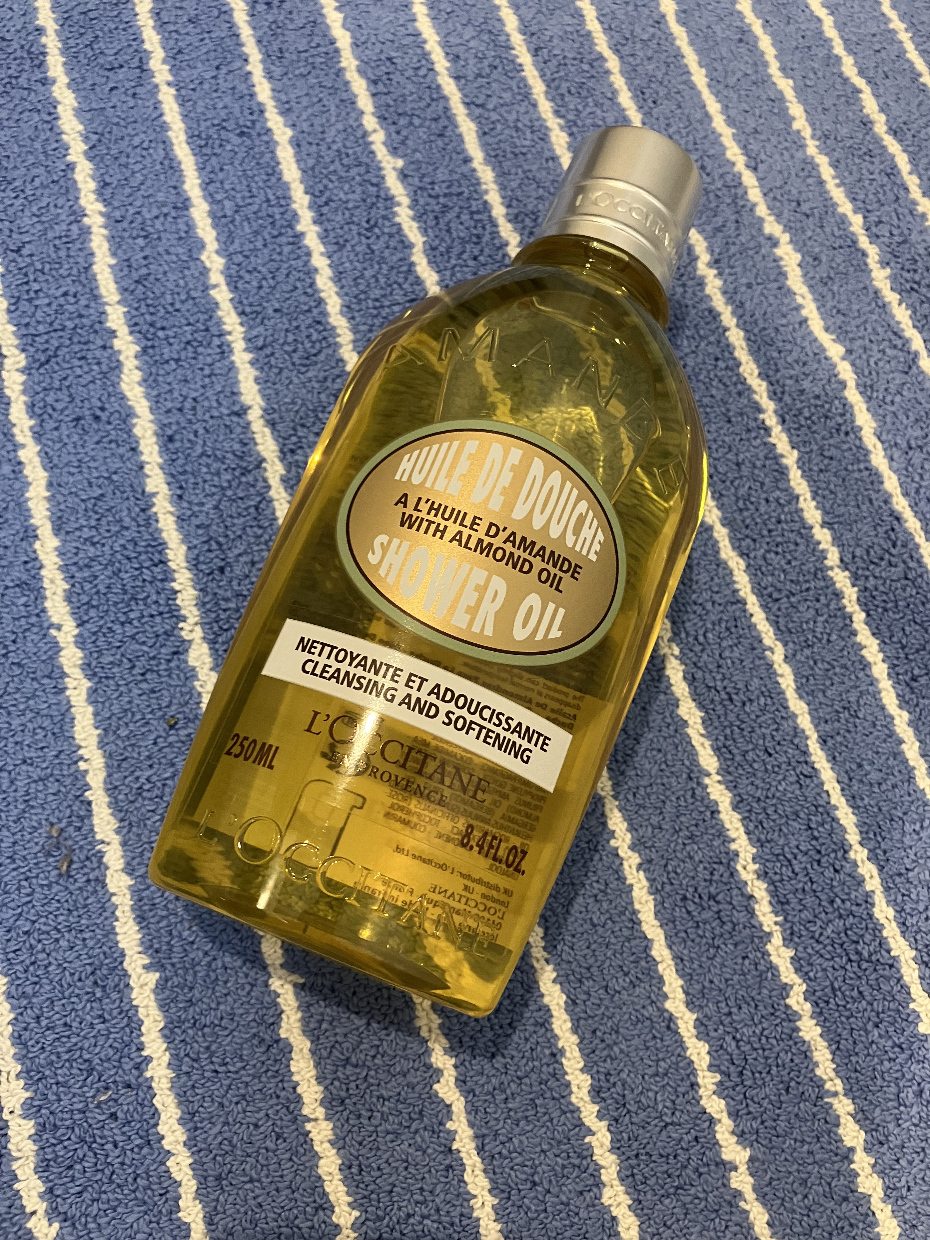 アーモンド モイスチャライジングシャワーオイル/L'OCCITANE/ボディソープを使ったクチコミ（1枚目）