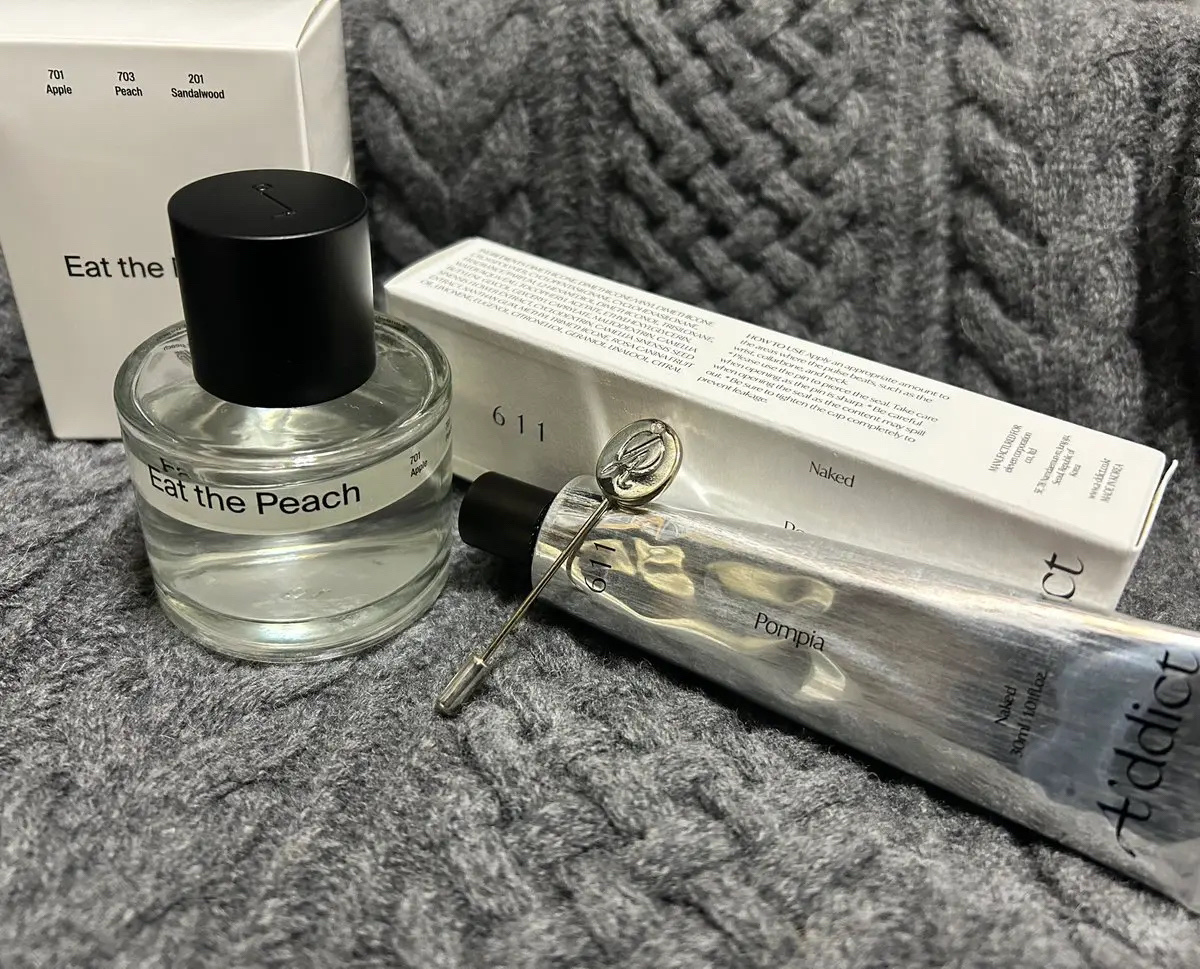 ソリッドパフューム ネイキッド ポムピア 611/Addct/練り香水を使ったクチコミ（1枚目）