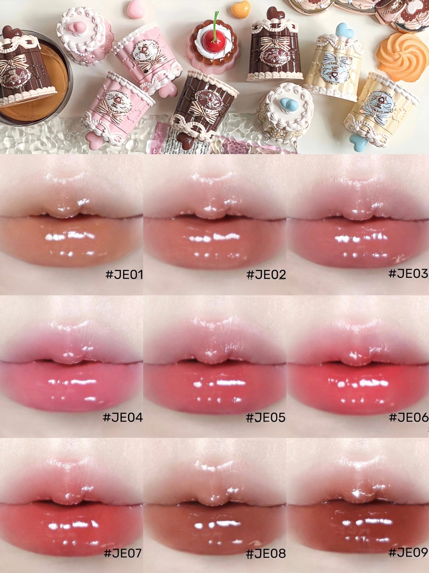 ピギーちゃん on LIPS 「フラワーノーズ・スゥイーティーベアコレクション2025年冬発売..」(3枚目)