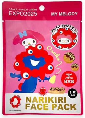 EXPO2025 サンリオキャラクターズ ミャクミャクなりきりフェイスパック マイメロディ