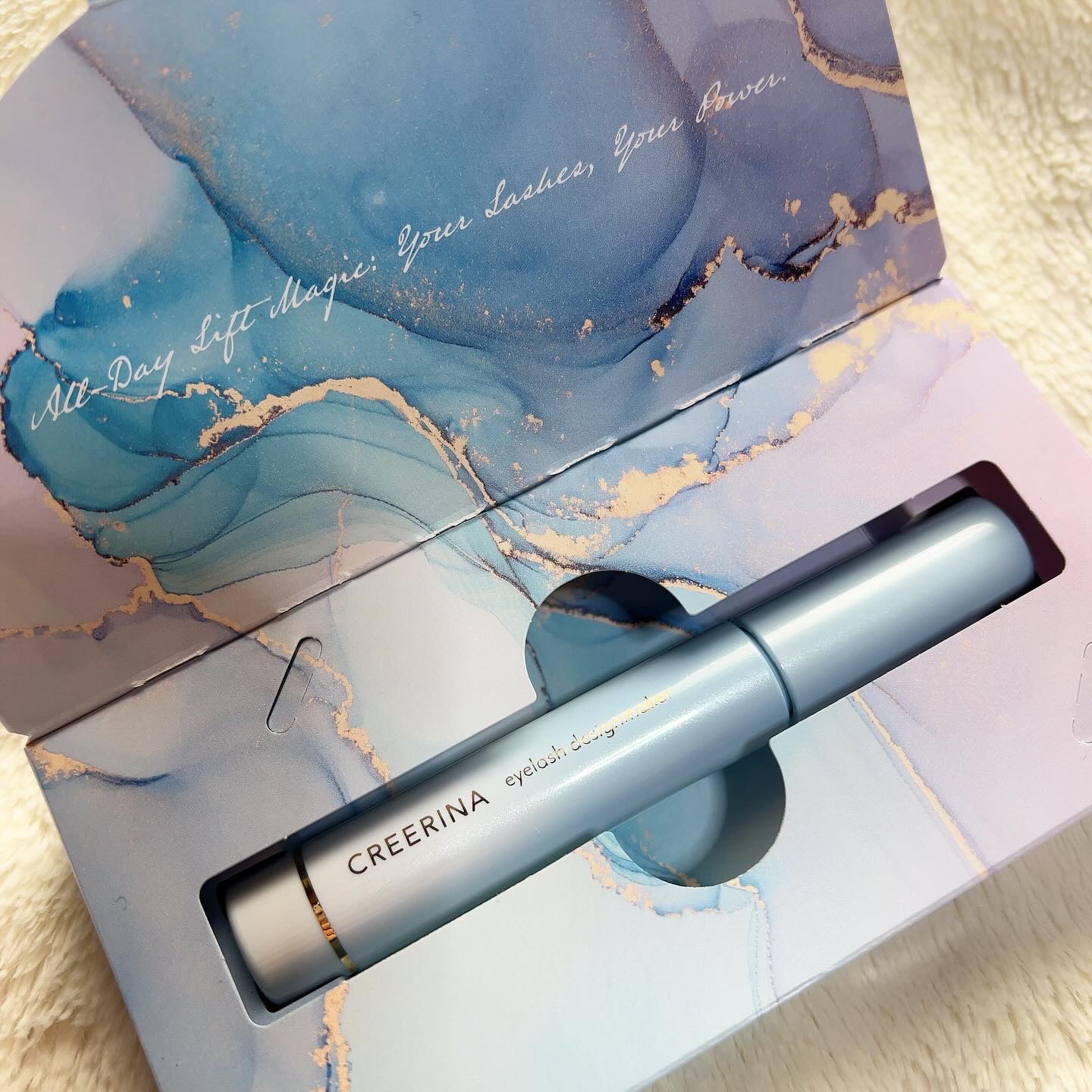 アイラッシュデザインメイカー/クレーリナ/マスカラ下地を使ったクチコミ（1枚目）