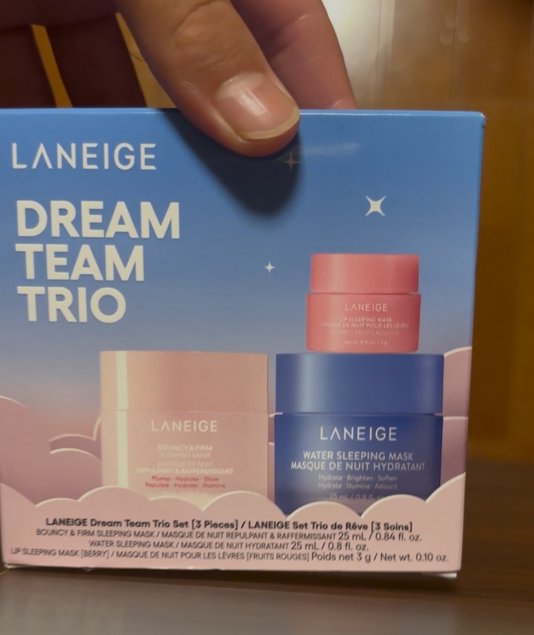 バウンシースリーピングマスク/LANEIGE/フェイスクリームを使ったクチコミ（1枚目）