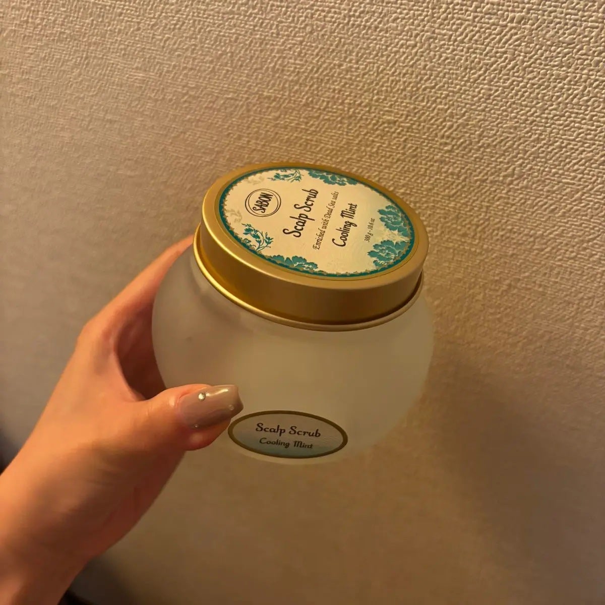 ヘッドスクラブ リフレッシング(ミント)/SABON/ヘッドスクラブを使ったクチコミ(1枚目)